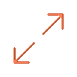 Arrows Out Simple Large 256