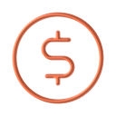 Copy of Currency Circle Dollar Medium 128