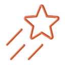 Shooting Star Medium 128