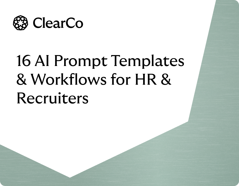 16 AI Prompt Templates Workflows for HR Recruiters landscape 1