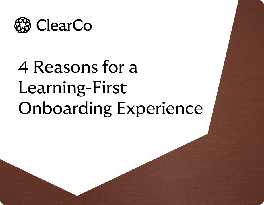 4 Reasons for a Learning First Onboarding Experience landscape 2