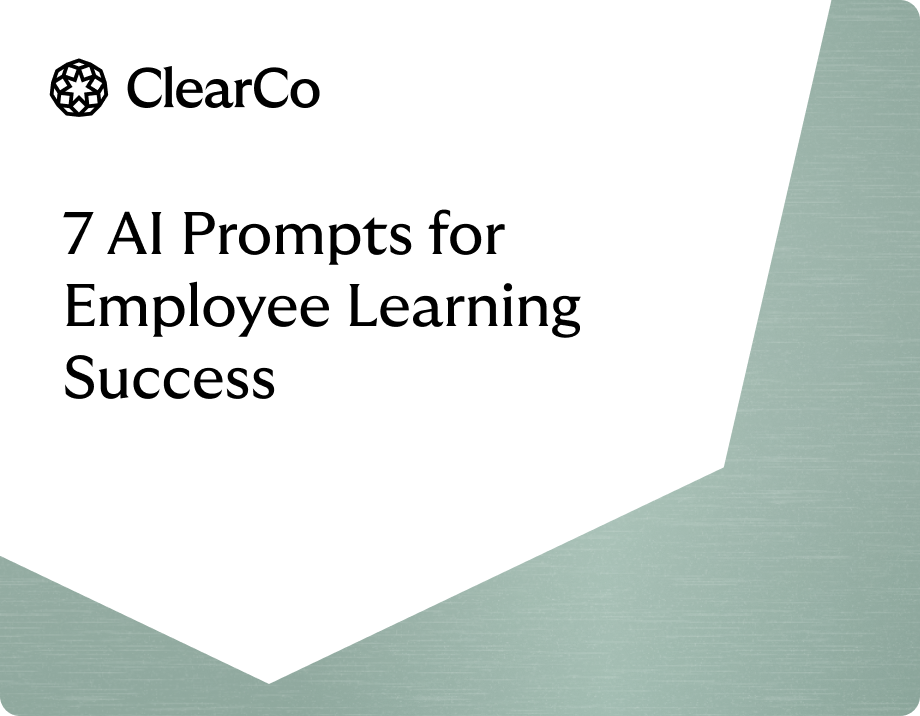 7 AI Prompts for Employee Learning Success landscape 1