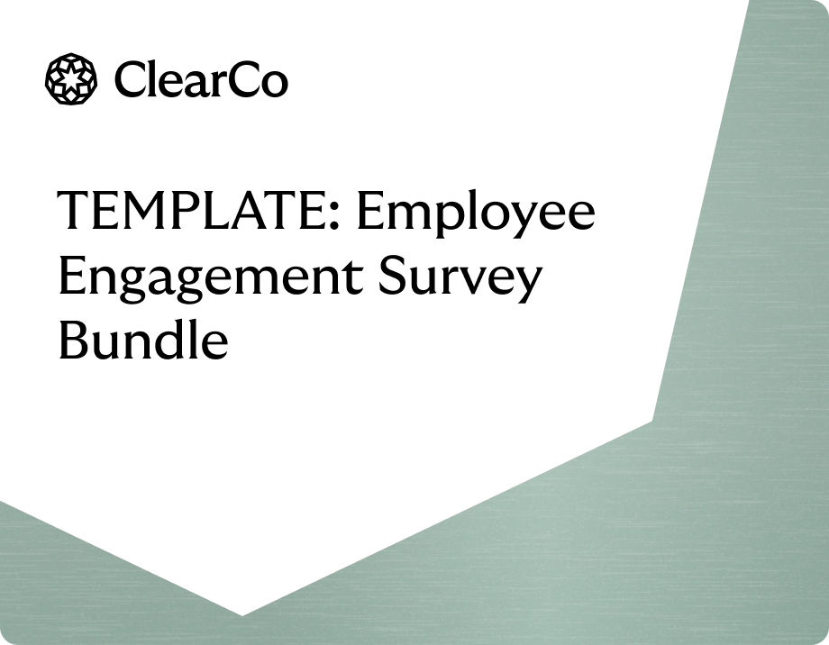 Employee Engagement Survey Bundle landscape 1