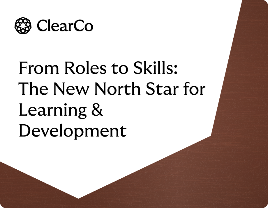 From Roles to Skills The New North Star for Learning Development landscape
