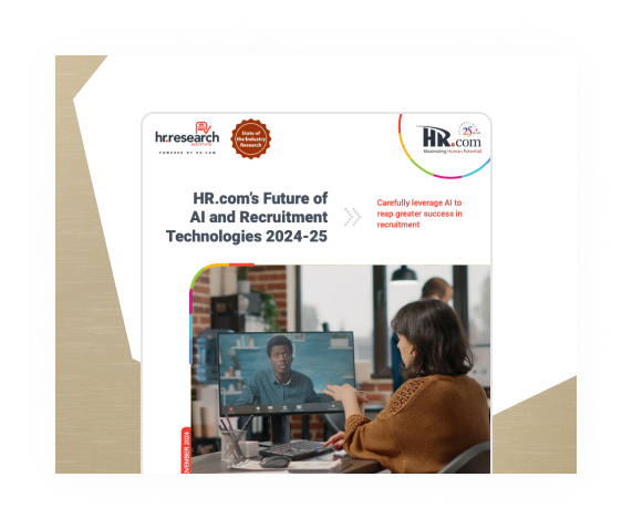 HR coms Future of AI and Recruitment Technologies Report