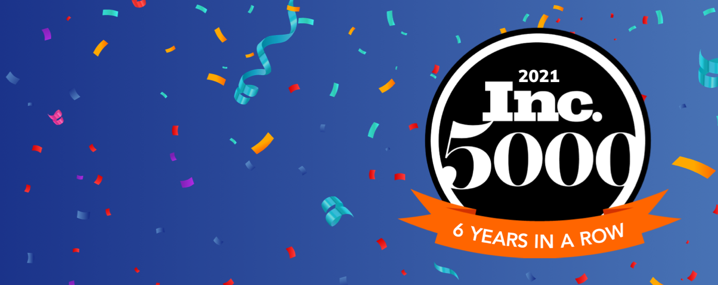 Blog 6 years running named inc 5000
