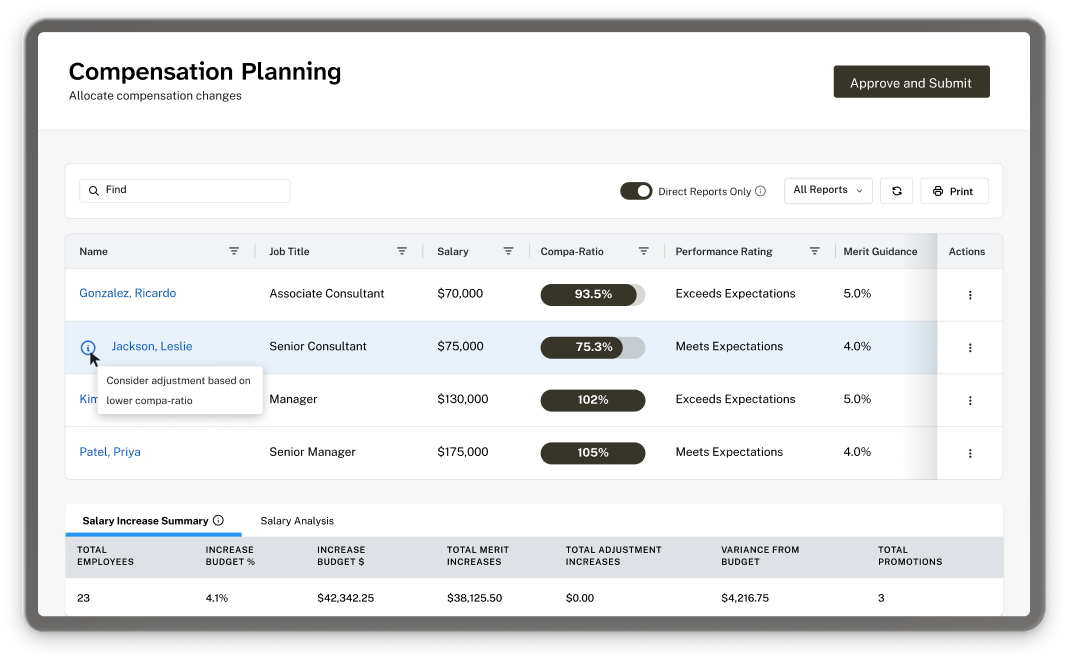 Compensation management shot 01