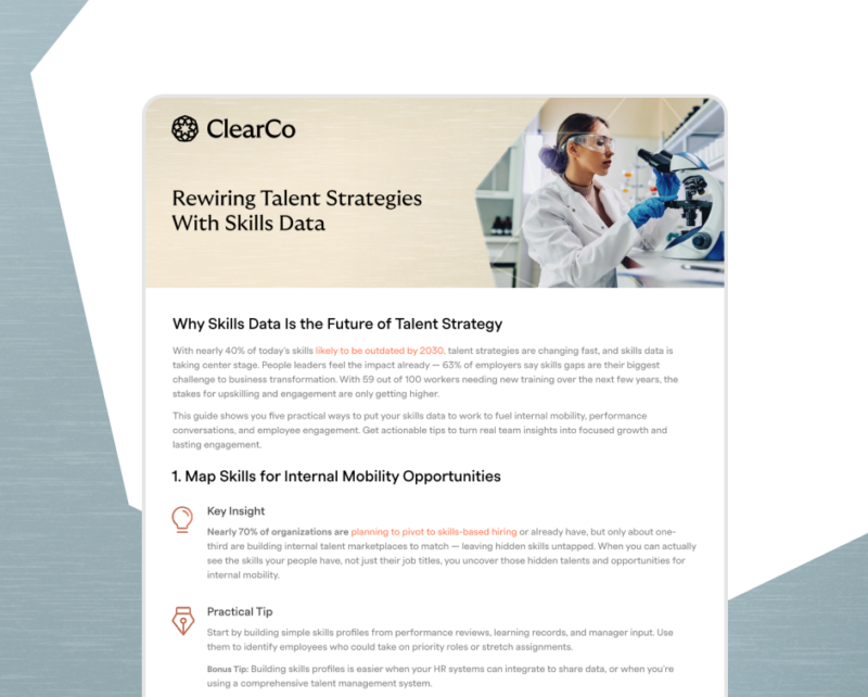 HUB img Rewiring Talent Strategies with Skills Data