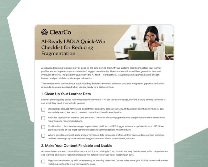 HUB img AI Ready LD A Quick Win Checklist for Reducing Fragmentation
