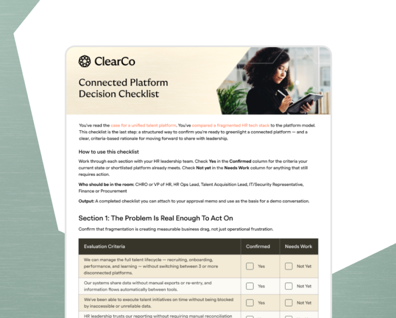 HUB img The Connected Platform Decision Checklist